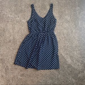 Divided polkadot dress size 4